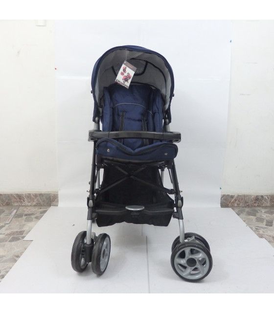 Carreola reclinable +   Bolso Pañalera Moderna + Silla Auto Cindevel - 3