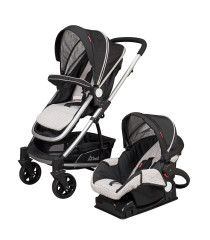 Carreolas con Portabebe Travel System Crown reversible