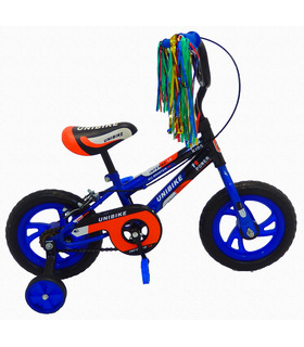 Bicicleta Infantil para niño Rodada 12 con llanta de goma