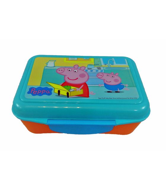 Caja de Almuerzo Peppa Pig 7x10x16,plástico Peppa Pig - 1