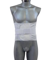 Faja Sacro Lumbar Lumbar  Unisex Blanca