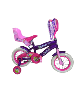 Bicicleta Infantil para Niña Rodada 12, Aire, 2-5 años o 85cm