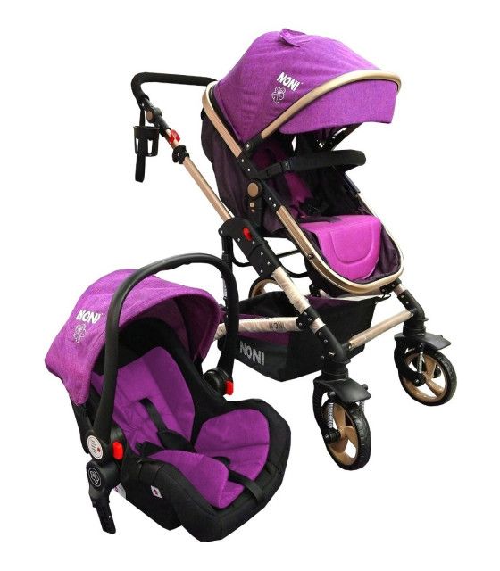 Carriola 3 en 1 Sistema de Viaje Noni Portabebe Bambineto Angelin Baby - 1