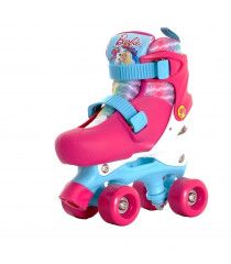 Patines Roller Barbie Ajustables Infantiles