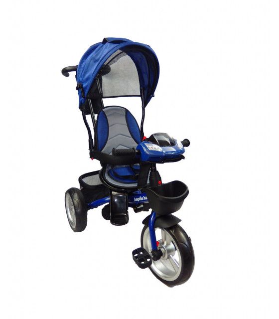 Triciclo para niño y niña con asiento giratorio a 360 Luz Sonido