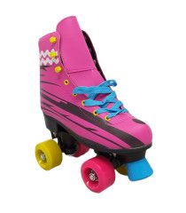 Patines Infantiles Roller Skate Retro Niñas 4 Ruedas Lineas