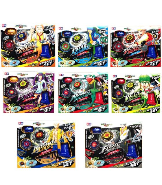 Juego Trompo De Batalla Beyblade Con Lanzador Adaptad Cd/dvd The Baby Shop - 1