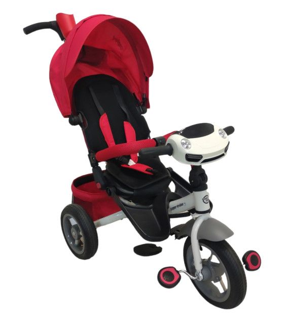 Triciclo para Niños de Lujo Giratorio Llantas Aire Luz Sonido The Baby Shop - 1