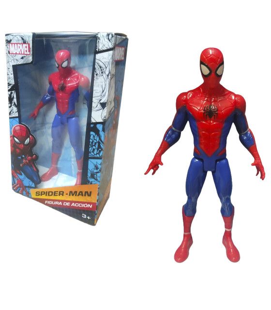 Figura de Acción Spiderman Hombre Araña Marvel 23cm Articulado The Baby Shop - 1