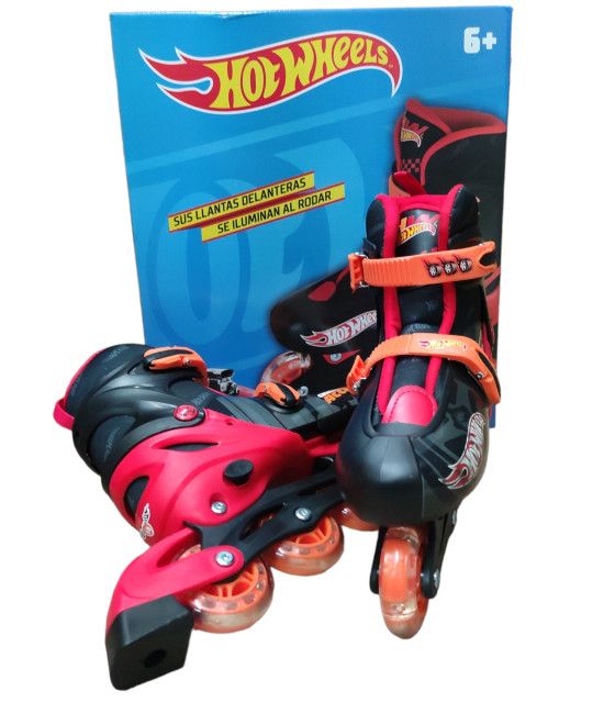 Patines en Linea para Niños Hot Wheels 23-26cm Ajustables The Baby Shop - 1