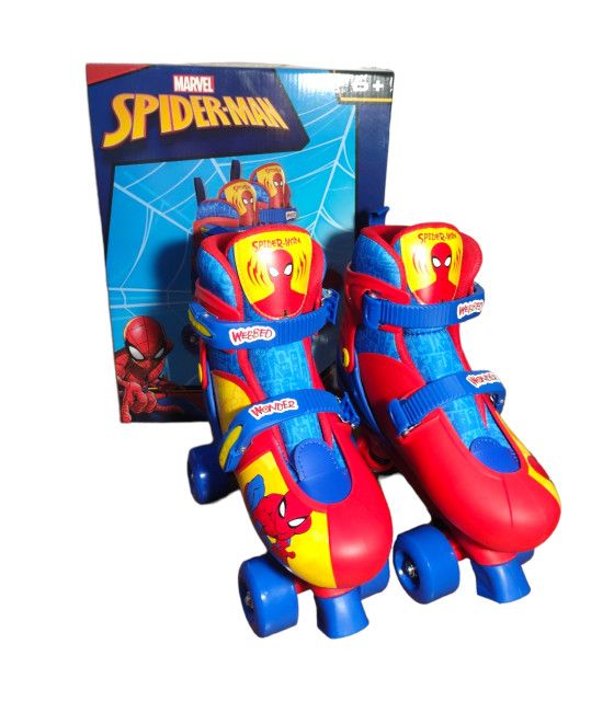 Patines 4 Ruedas para Niños Roller Spiderman The Baby Shop - 1