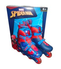 Patines en Linea para Niños Ajustables Spiderman