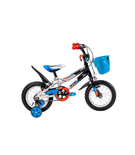 Bicicleta para Niños R12 Llantas Aire y Entrenamiento Inferno Unibike - 1