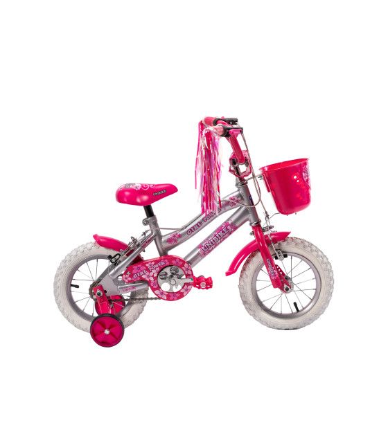 Bicicleta para Niñas R12 Llantas Aire y Entrenamiento Power Unibike - 1