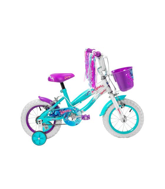 Bicicleta para Niñas R12 Llantas Aire y Entrenamiento Spark Unibike - 1