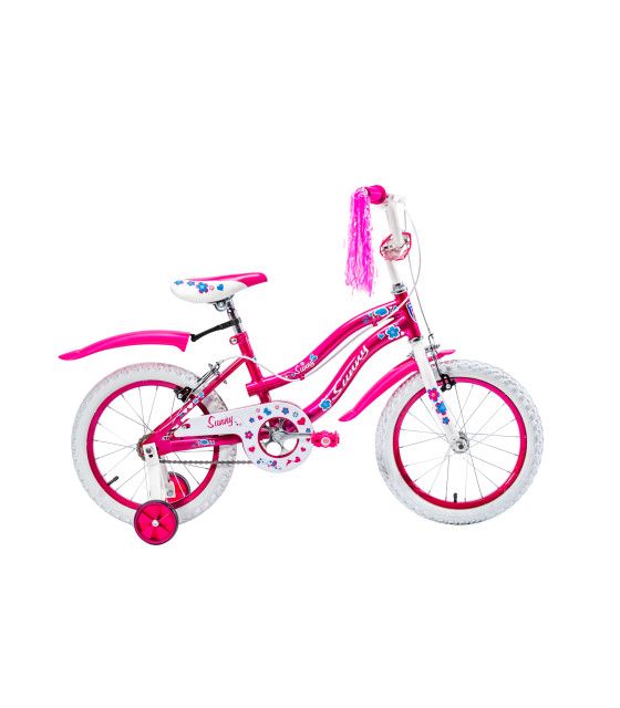 Bicicleta para Niñas R16 Llantas Aire y Entrenamiento Sunny Unibike - 1