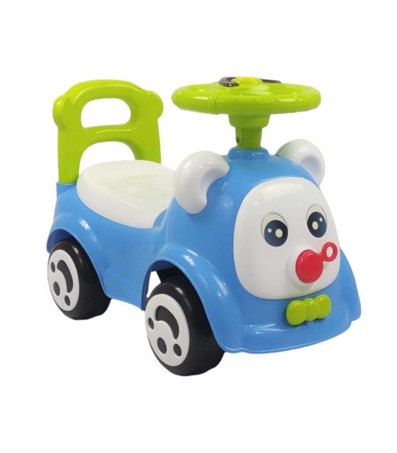 Montable Correpasillos con Sonido,Luz,Cajuela Azul The Baby Shop - 1