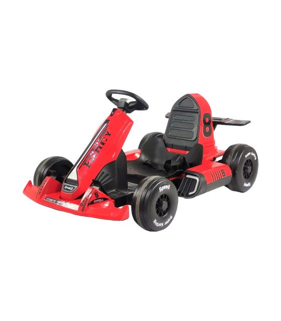 Go Kart Montable EléctricoContorl Remoto Rojo 8 Km/h 12V7 The Baby Shop - 1