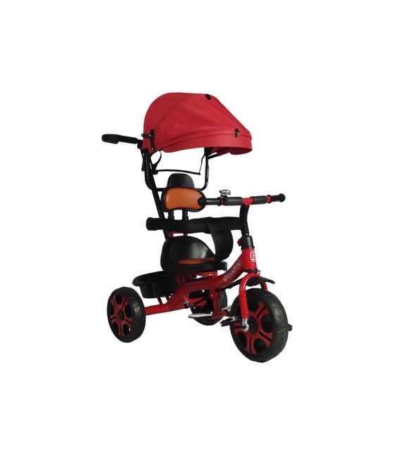 Triciclo para Niños Infantil Con Canasto,Toldo y Baston The Baby Shop - 1
