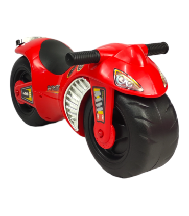 Montable para Niños Moto Correpasillos, largo 68 cm - Rosa