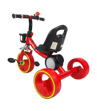 moses. Bocina de Bicicleta para niños, para Bicicleta Infantil, Triciclo o  Bicicleta, para presionar y soltar, fácil Montaje con fijación Ajustable