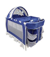 Cuna Corral para Bebe Plegable,Cambiador,Organizador