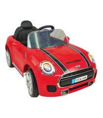 Carro eléctrico para niños con control remoto 12V cooper