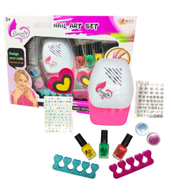 Kit de Uñas de Juguete para Niñas Lavable para Cumpleaños The Baby Shop - 1