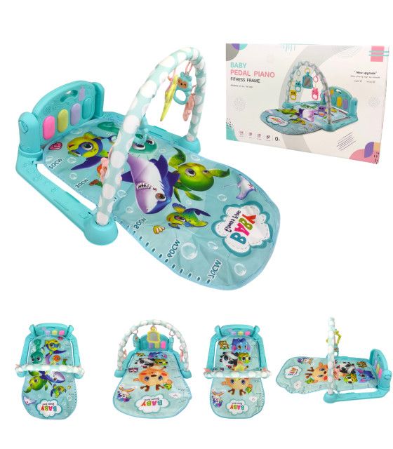 Tapete para Bebe Gimnasio Juguete,Actividades,Piano,Luz,Sonido The Baby Shop - 2