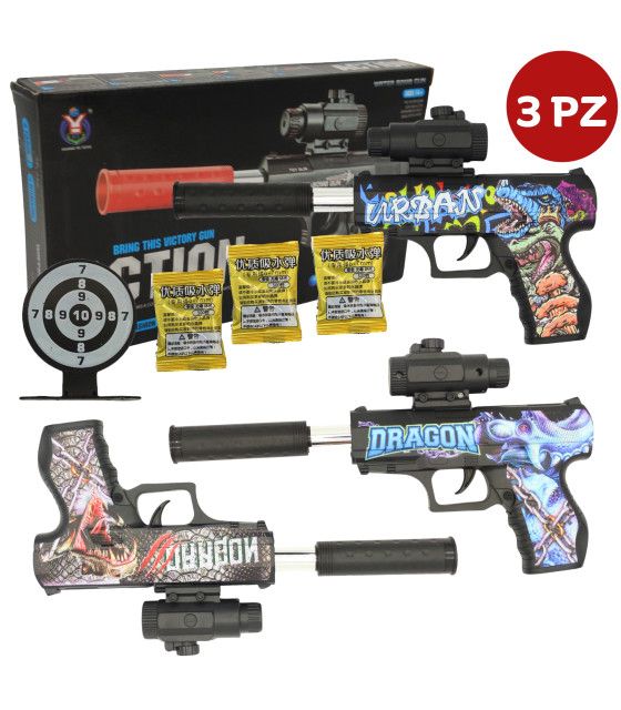 Pistola de hidrogel The Baby Shop M249