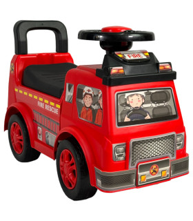 Montable para Niños de Bomberos Carrito Correpasillos de 51 cm The Baby Shop - 1