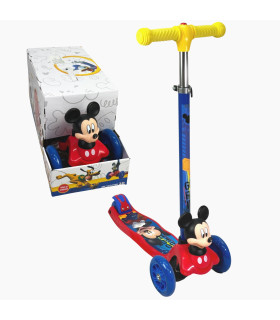 Scooter para Niños Patinete del Diablo Tres Llantas Mickey The Baby Shop - 1