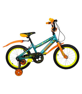 Bicicleta para Niños R16 Llantas Aire y Entrenamiento Colorin Unibike - 1