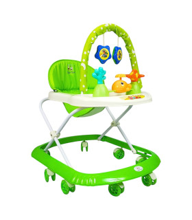 Andadera para Bebe Plegable,Musical, Andador 8 Llantas de Gel Ballena AEIOU - 1