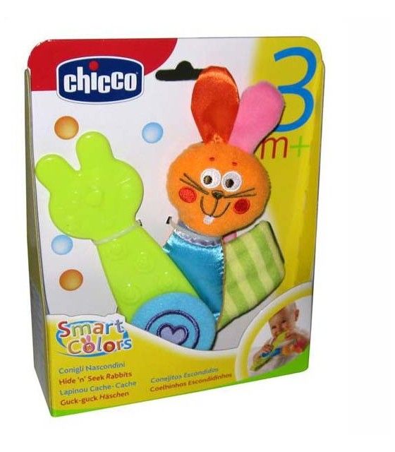 Sonaja mordedera diseño conejo Chicco Chicco - 1
