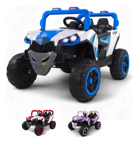 CARRO ELECTRICO MOD. TEK-1689 AZUL · foto 2