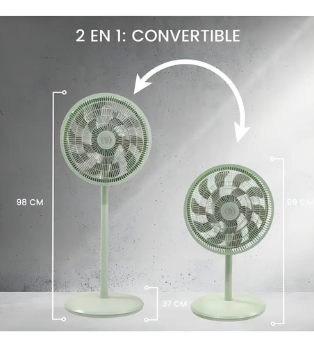 VENTILADOR 16" VERDE · foto 4