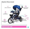 TRICICLO MUSICAL CON LUZ AZUL · foto 3