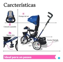 TRICICLO MUSICAL CON LUZ AZUL · foto 4