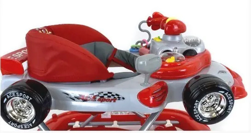 ANDADERA DE LUJO MOD. TEK 202 RACING ROJO · foto 6