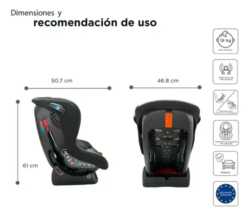 AUTOASIENTO CONFORT GRIS · foto 6