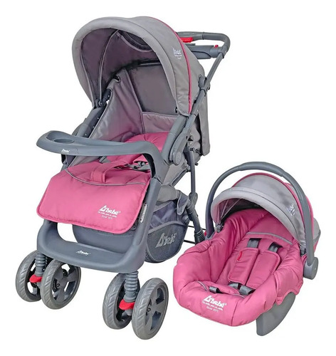 Carriola Travel System Aventura Rosa · foto 2