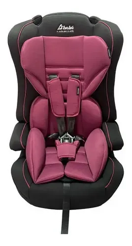 AUTOASIENTO MAXI ROSA/NEGRO · foto 2