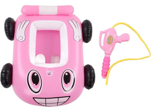 SALVAVIDAS INFLABLE 26 ROSA · foto 3