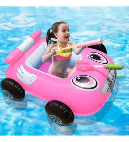 SALVAVIDAS INFLABLE 26 ROSA · foto 9