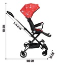 CARRIOLA PARA BEBE MOD. H-A ROJO · foto 5