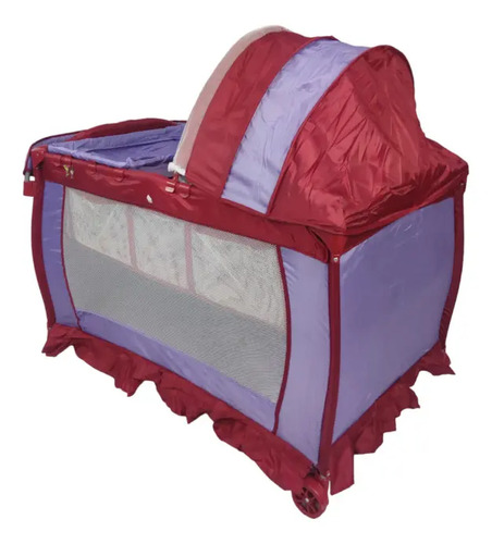 CUNA CORRAL CON CAMBIADOR MOD. F-Q PURPURA · foto 6