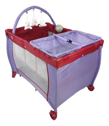 CUNA CORRAL MOD. F-U PURPURA · foto 2