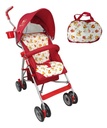 CARRIOLA PARA BEBE MOD. 502B ROJO · foto 2