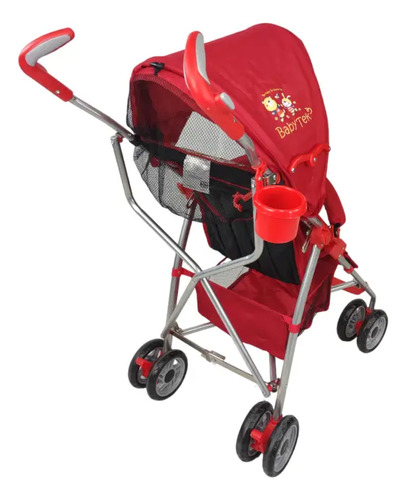 CARRIOLA PARA BEBE MOD. 502B ROJO · foto 8